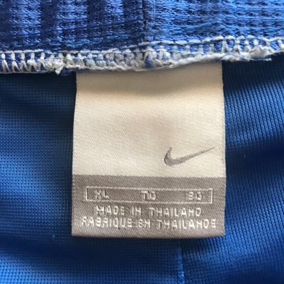 Nike Athletic Shorts Men XL Blue Casual Athletic Gym Drawstring Baggy Basketball - Picture 6 of 11